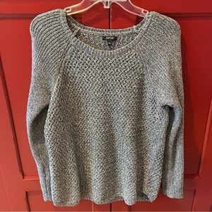 Apt 9 - Metallic Gray Knit Sweater